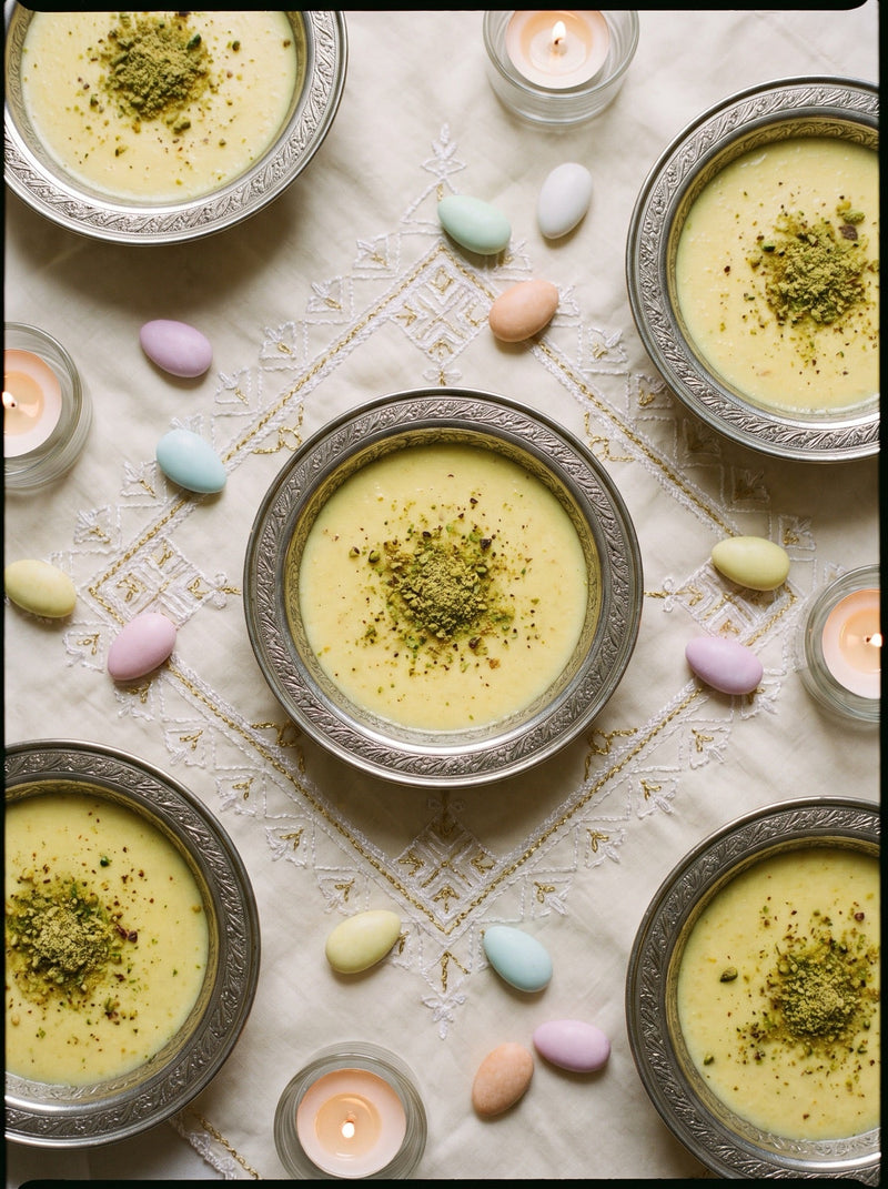Afghan Firni: Saffron Milk Pudding with Cardamom — Afghan Super Negin saffron recipe