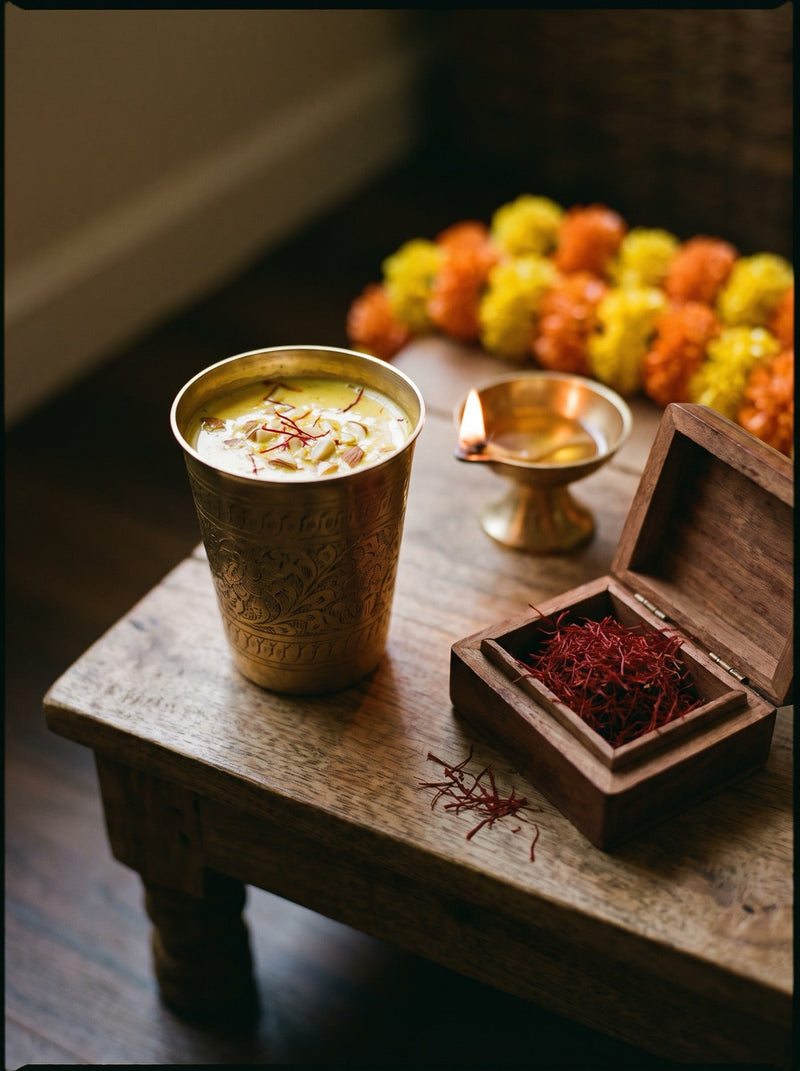 Kesar Doodh: Indian Saffron Milk (5 Minutes) — Afghan Super Negin saffron recipe
