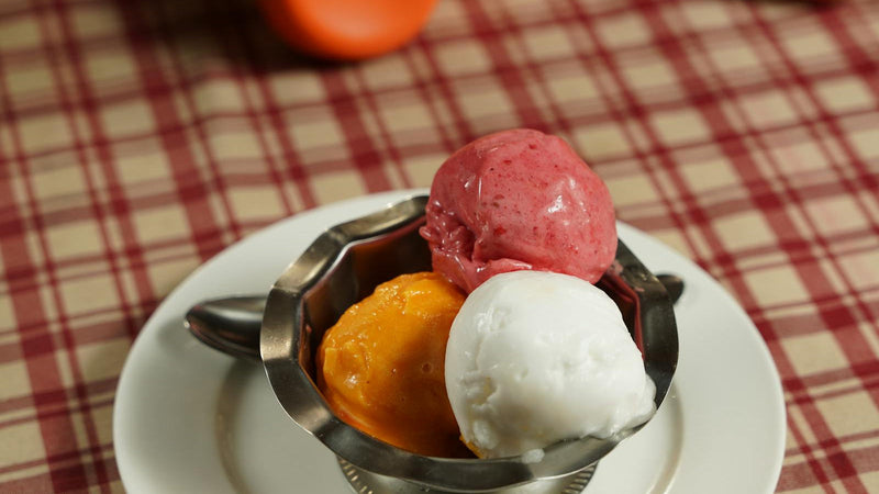 Bastani sonati, Persian saffron pistachio ice cream, made with Raihan Afghan Super Negin saffron