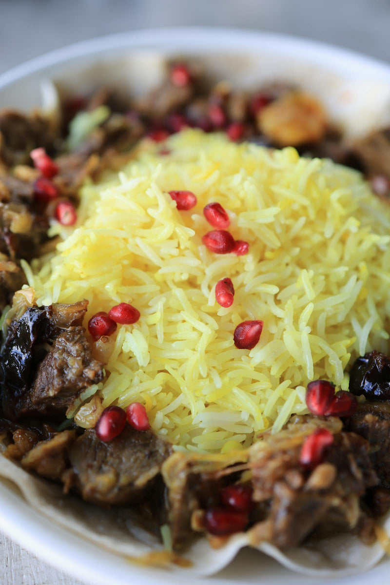 Saffron in Afghan cuisine — Kabuli palaw and more