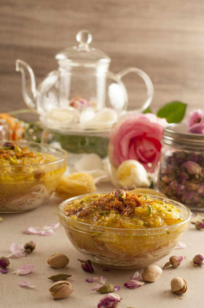 Saffron yogurt sauce for rice and kebabs