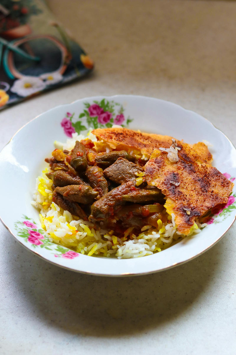 Saffron pulao — light Indian saffron rice