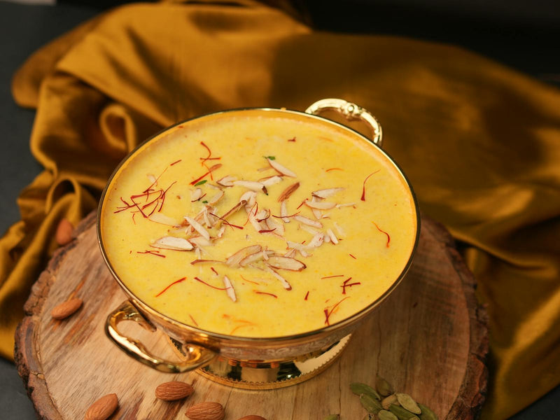 Saffron in desserts — custards, ice cream, puddings