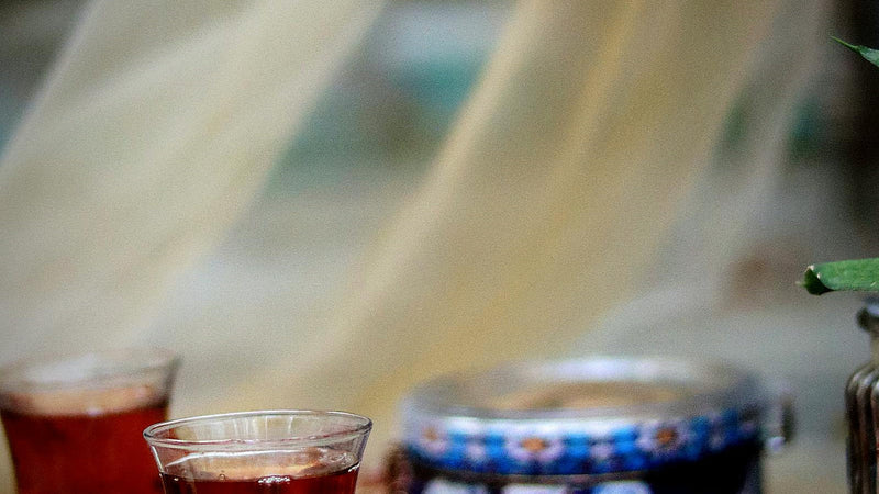 A calm cup of saffron tea — Raihan Afghan Super Negin saffron