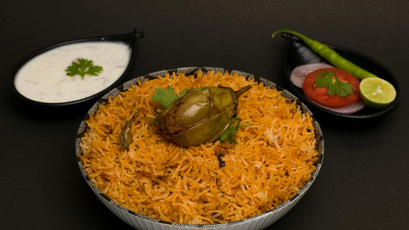 Saffron biryani and kesar doodh, Indian dishes made with Raihan Afghan Super Negin saffron