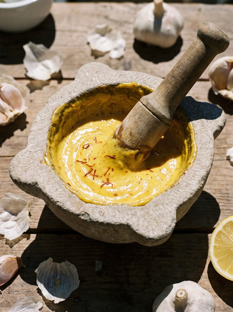 Saffron Aioli: 10-Minute Mediterranean Sauce — Afghan Super Negin saffron recipe