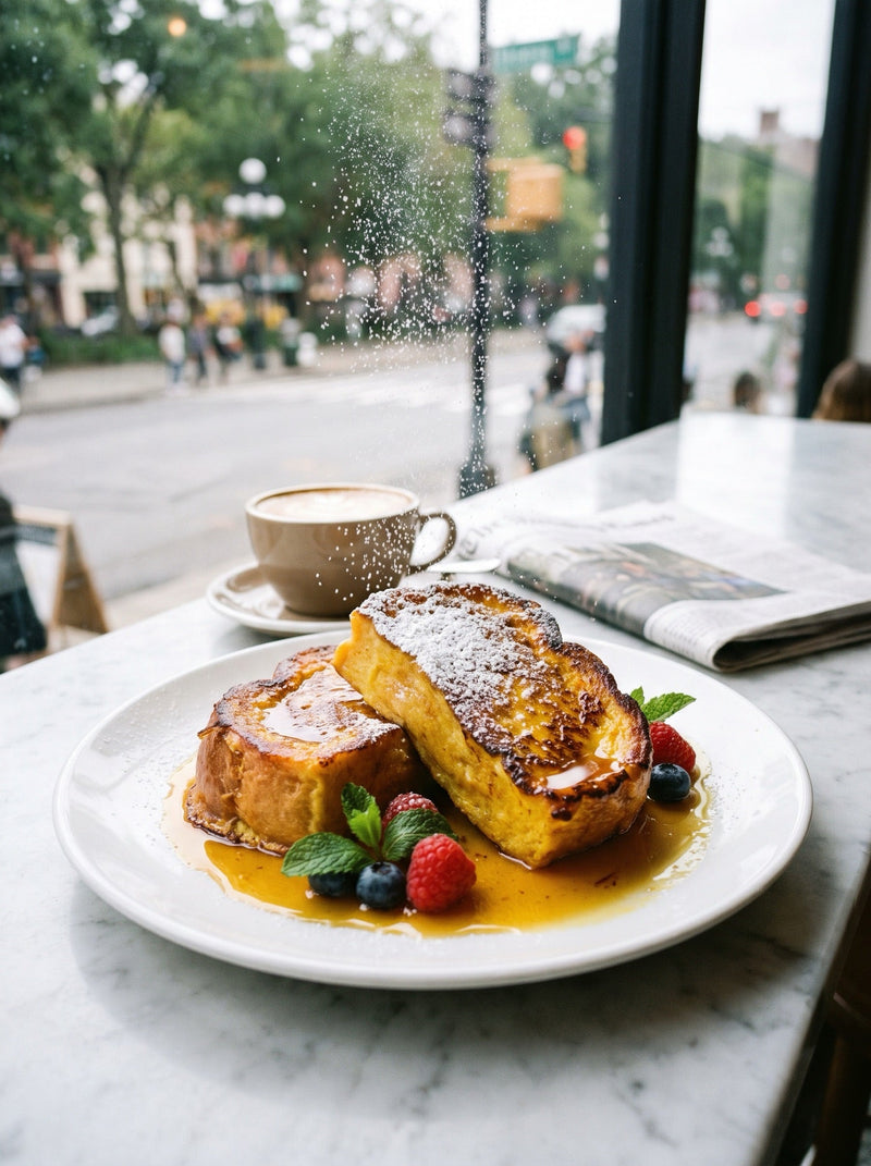 Saffron French Toast (Cardamom-Brioche) — Afghan Super Negin saffron recipe
