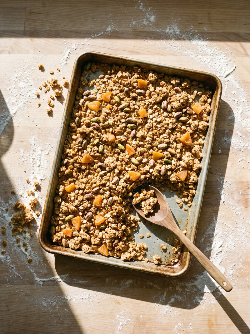Saffron Honey Granola with Pistachios — Afghan Super Negin saffron recipe