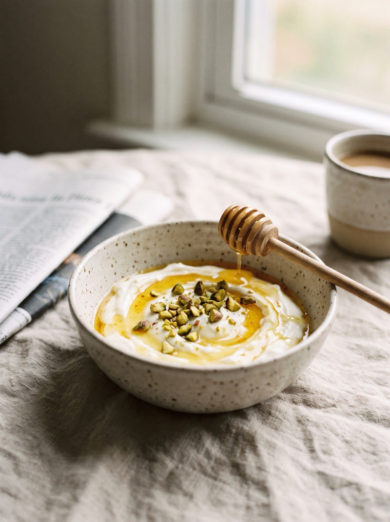 Saffron Honey Yogurt Bowl (5-Minute Breakfast) — Afghan Super Negin saffron recipe