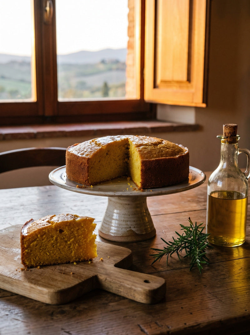 Saffron Olive Oil Cake (Lemon-Cardamom) — Afghan Super Negin saffron recipe
