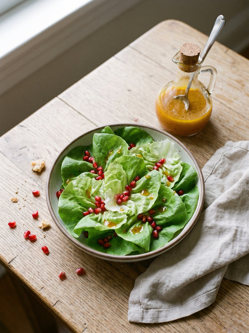 Persian Saffron Salad Dressing (Pomegranate-Citrus) — Afghan Super Negin saffron recipe