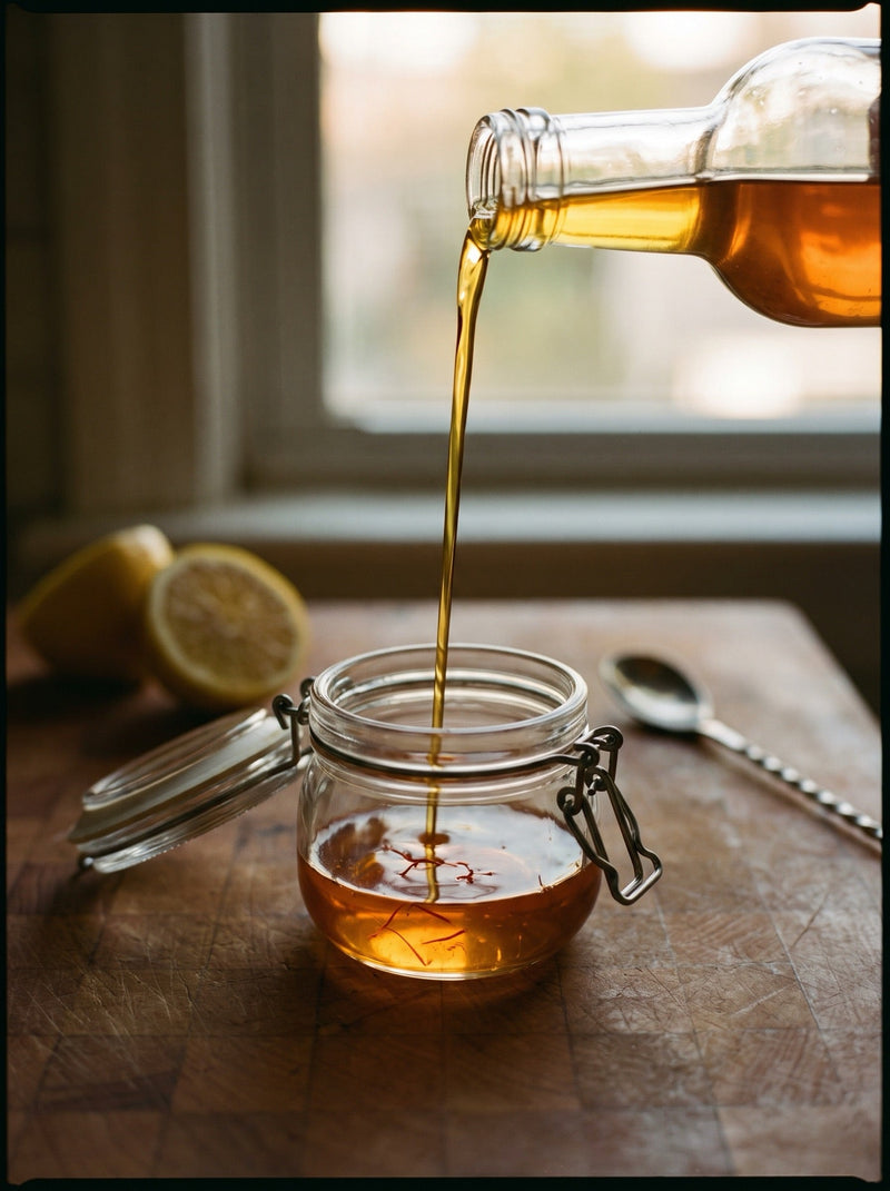 Saffron in Cocktails: Bloomed Syrups & Bitters — Raihan Saffron guide