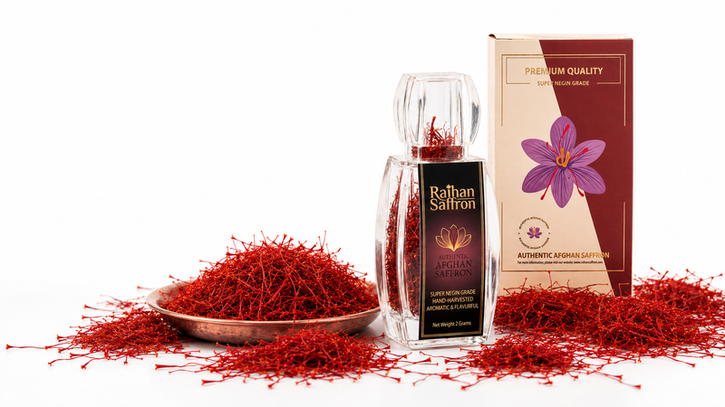 Premium Afghan Saffron Threads, 1g Bottle — Raihan Super Negin