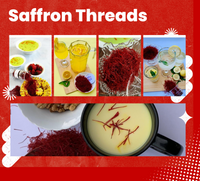 Raihan saffron threads showing uniform color and quality of Afghan Super Negin grade
