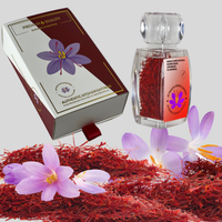 2 gram bottle of Raihan Super Negin saffron — premium Afghan threads, ISO 3632 Category I